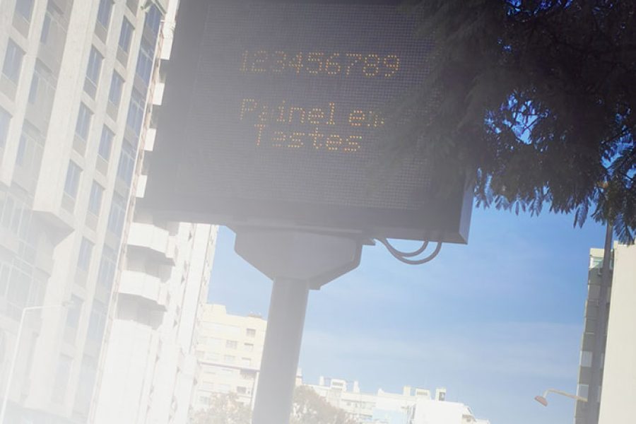 Painéis de Mensagens Variáveis – projeto C-Roads Lisboa