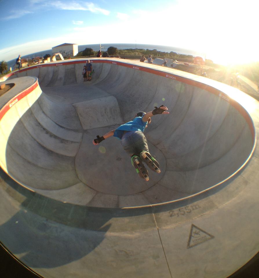 Skatepark em Betão