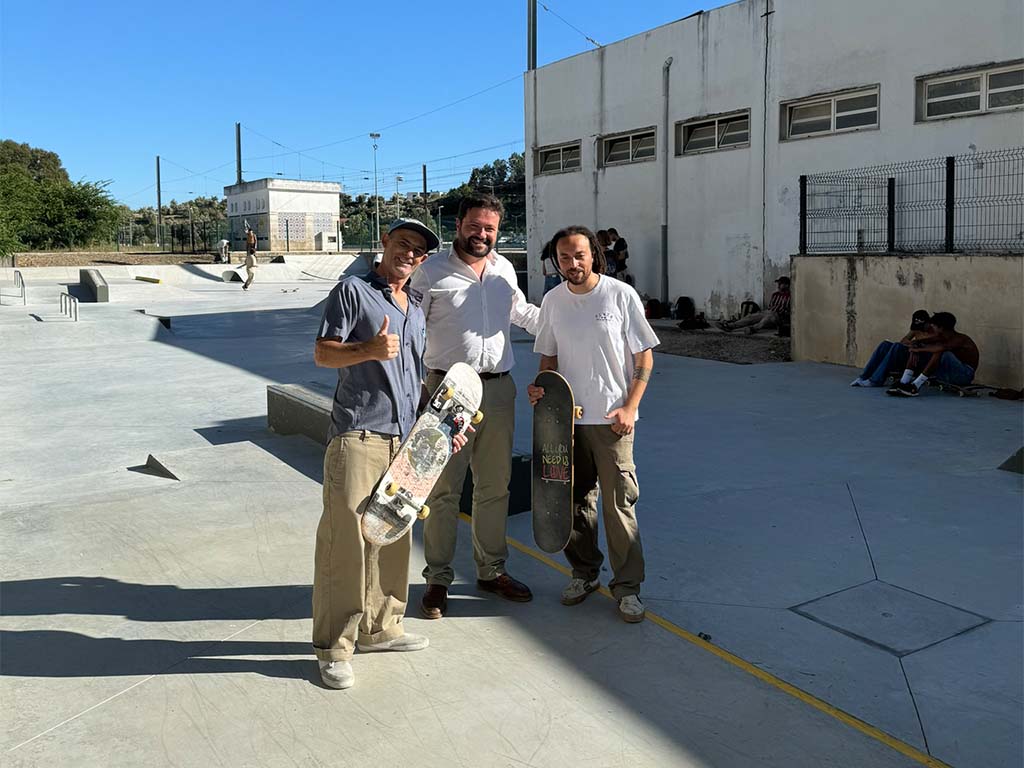 Novo Skatepark em Tomar