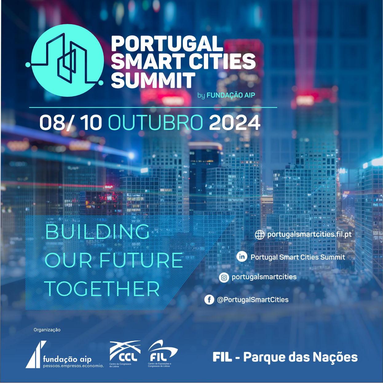 #GasparPresente no Portugal Smart Cities Summit 2024